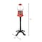 Great Northern Popcorn 6260 Great Northern 15" Vintage Candy Gumball Machine and Bank with Stand - Everyone Loves Gumballs! 217223GUZ - alternate 3